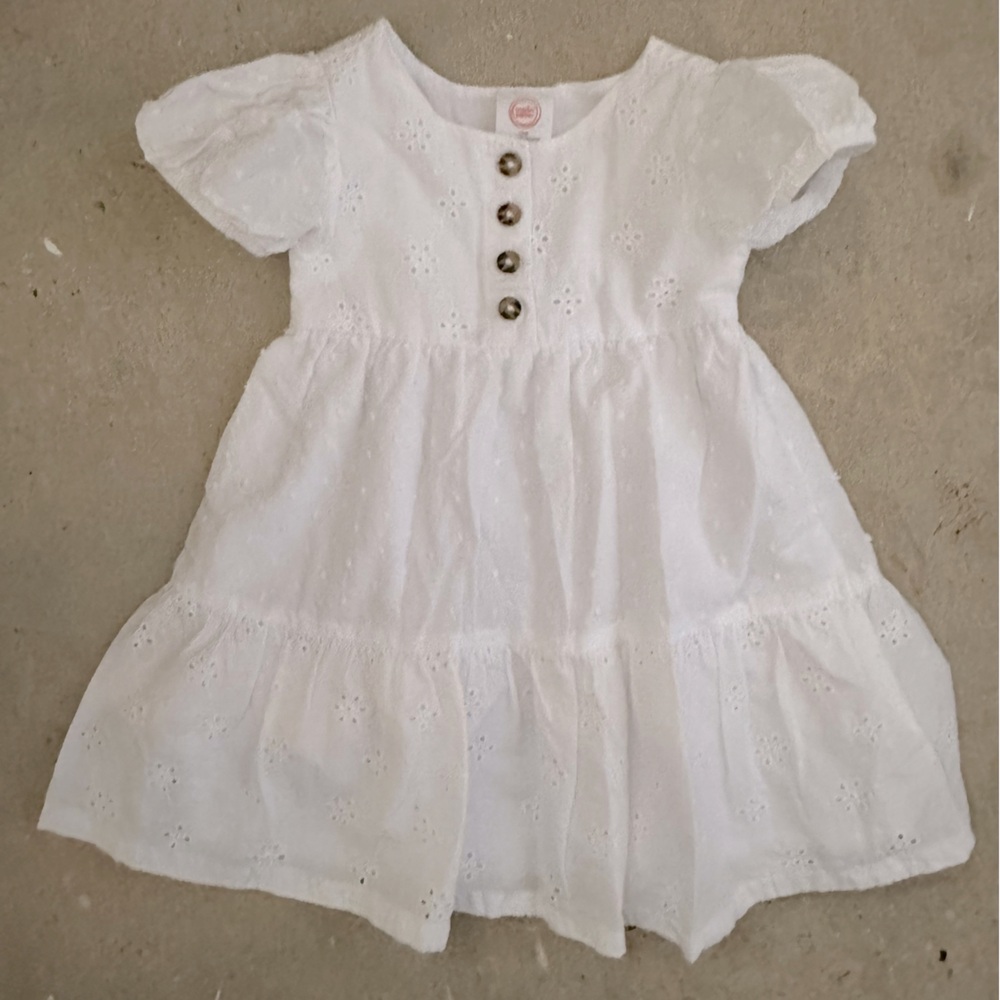 Wonder nation eyelet girls dress Sz 18mo